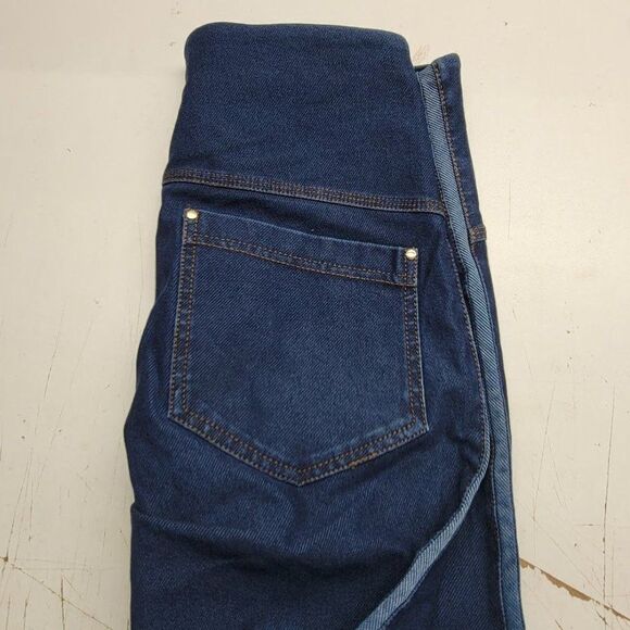 Lysse Maternity Bootcut Jeans Size Small Medium Wash Wash Blue Denim 27X26 - Picture 9 of 10